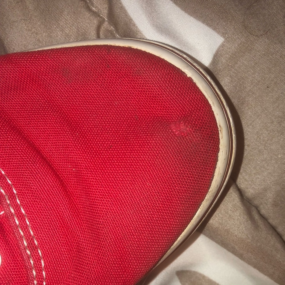 Red Vans - Picture 4 of 5